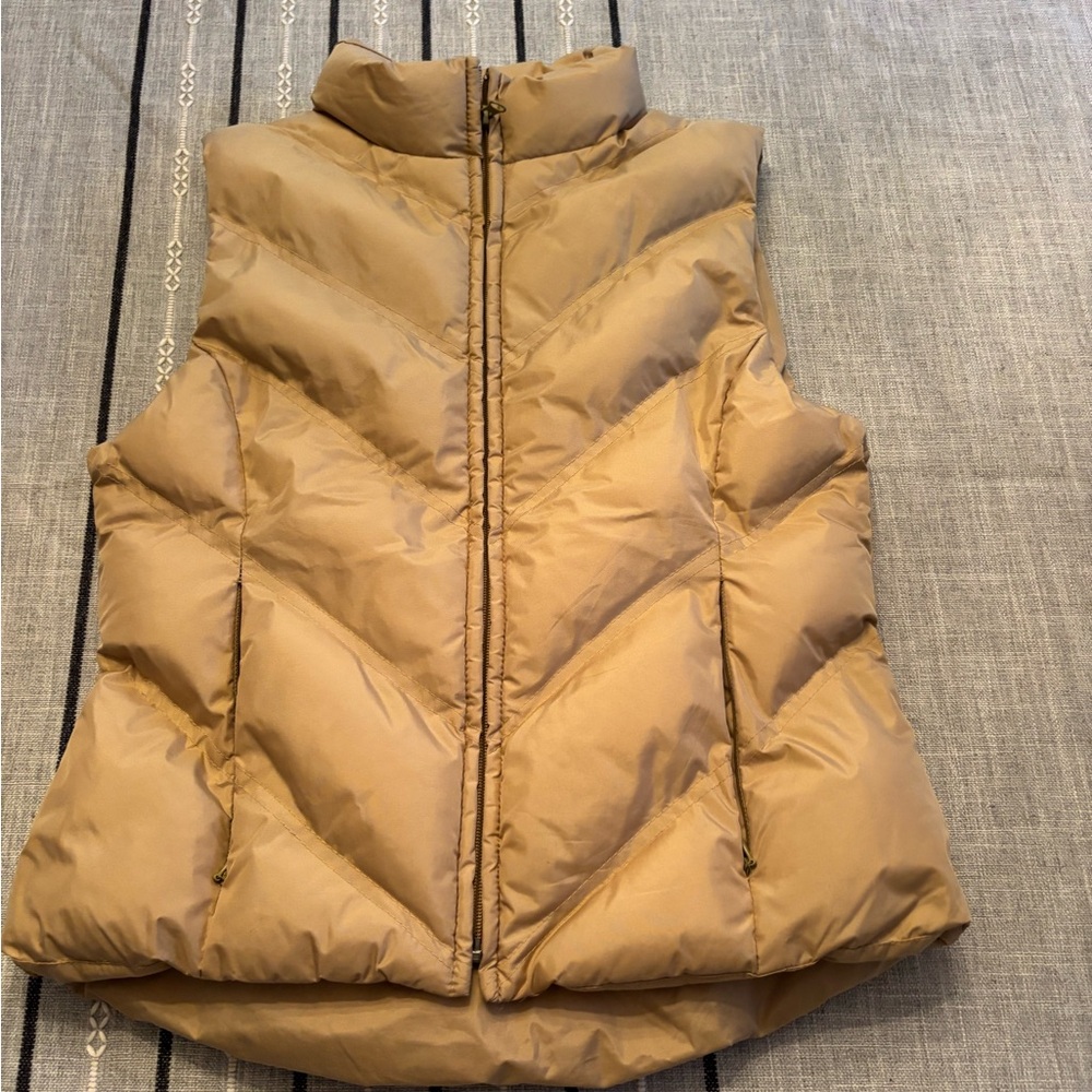 Delf Tan Puffer Vest